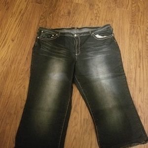 Cato's size 26W embellished jeans